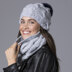 String Drew Cabled Hat & Cowl PDF