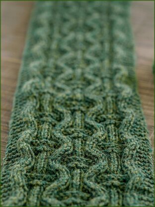 Grantchester Scarf  Knitting Pattern