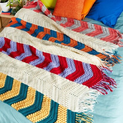 Santiago Chevron Blanket