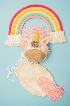 Unicorn Baby Knit Outfit Pattern