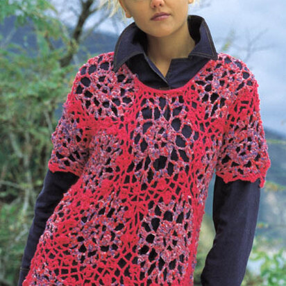 Rosella Pullover in Adriafil Fruit and Nature