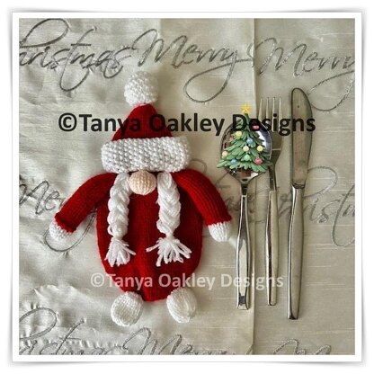 Christmas Cutlery Holders