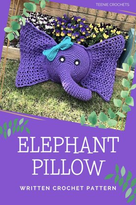 Chunky Elephant Pillow