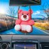 Strawberry Bear Car Hanging