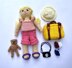 Super summer doll with suitcase