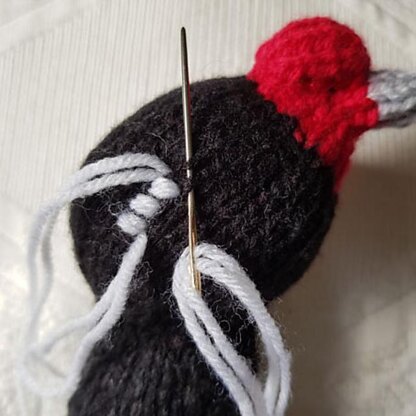 Knitted Black Necked Swan