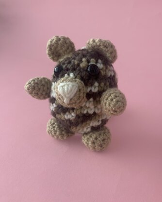 Crochet Beaver/Capybara