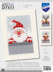 Vervaco Christmas Buddies (Greetings Cards) Pack of 3 Cross Stitch Kit - 10cm x 15cm