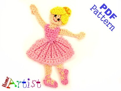 Ballerina Applique