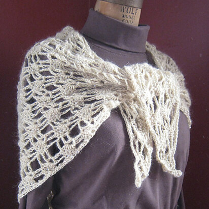 Hooked for Life Beaded Thistle Shawl PDF