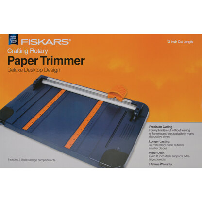 Fiskars Desktop Rotary Paper Trimmer 12" - 45mm