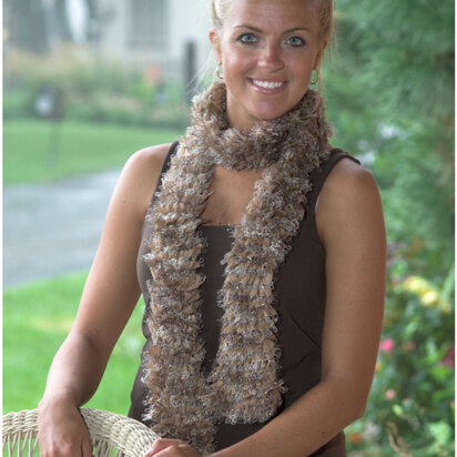 Scarf in Plymouth Yarn Joy Prism - F391 - Downloadable PDF