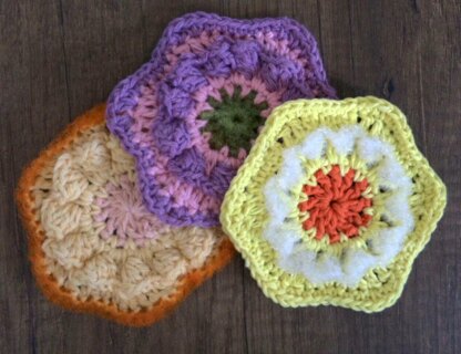 Just a lil' Scrubby Flower Bouquet