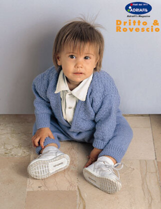 Baby's Pullover in Adriafil Avantgarde - Downloadable PDF