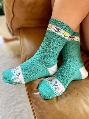 Rain Drop Socks