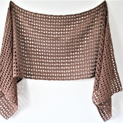 Penelope Sideways Shawl