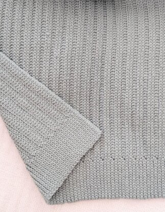 Laurel Knit-Look Blanket
