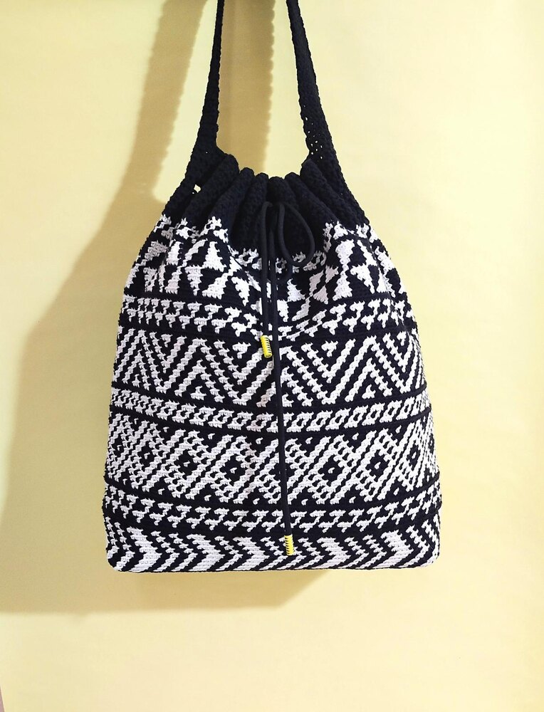 Tapestry crochet cheap bag pattern