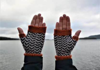 Tweed Handwarmers