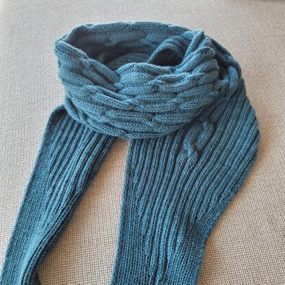 Cable connection Shawl