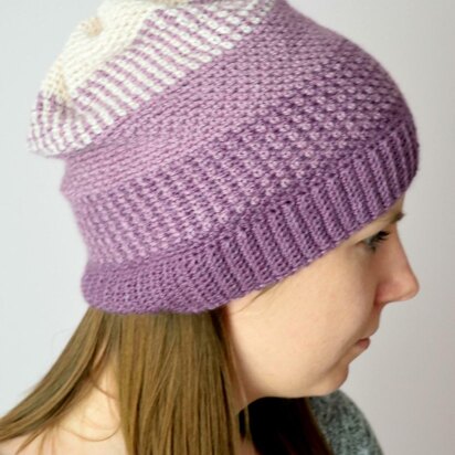 Ombre Moss Stitch Beanie