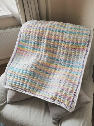 Shell baby blanket #3