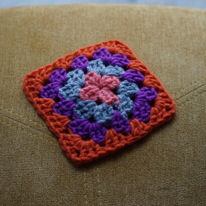 Granny Square crochet pattern