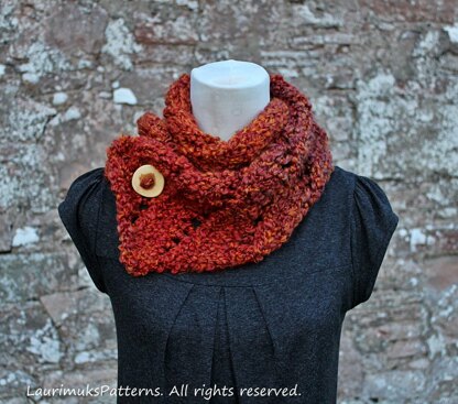 Wild Flame scarf