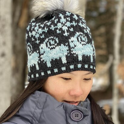 Snow Sheep Hat