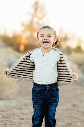 Boys' Pinstripe Sweater