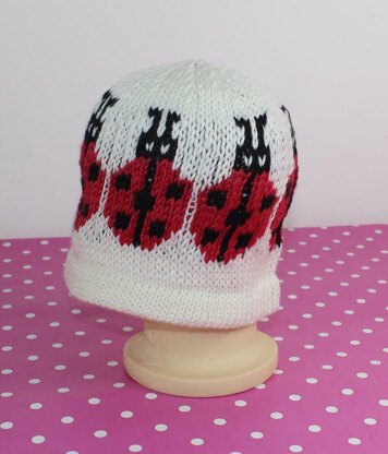 Ladybird (Ladybug) Ski Beanie Hat