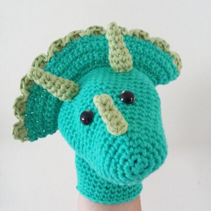 Daisy the Triceratops Glove / Hand Puppet