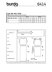 Burda Style Women's Sleeveless Dresses B6414 - Paper Pattern, Size 8-18