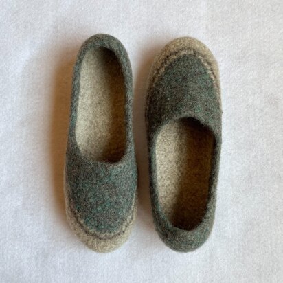 Mens Spring Felted Slipper