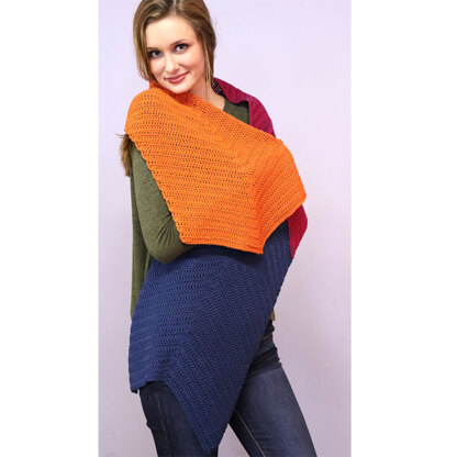 Plymouth Yarn 3265 DK Merino Superwash Crochet Arrow Shawl at WEBS ...