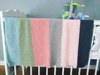 Hannah Pastel blanket (pattern included)