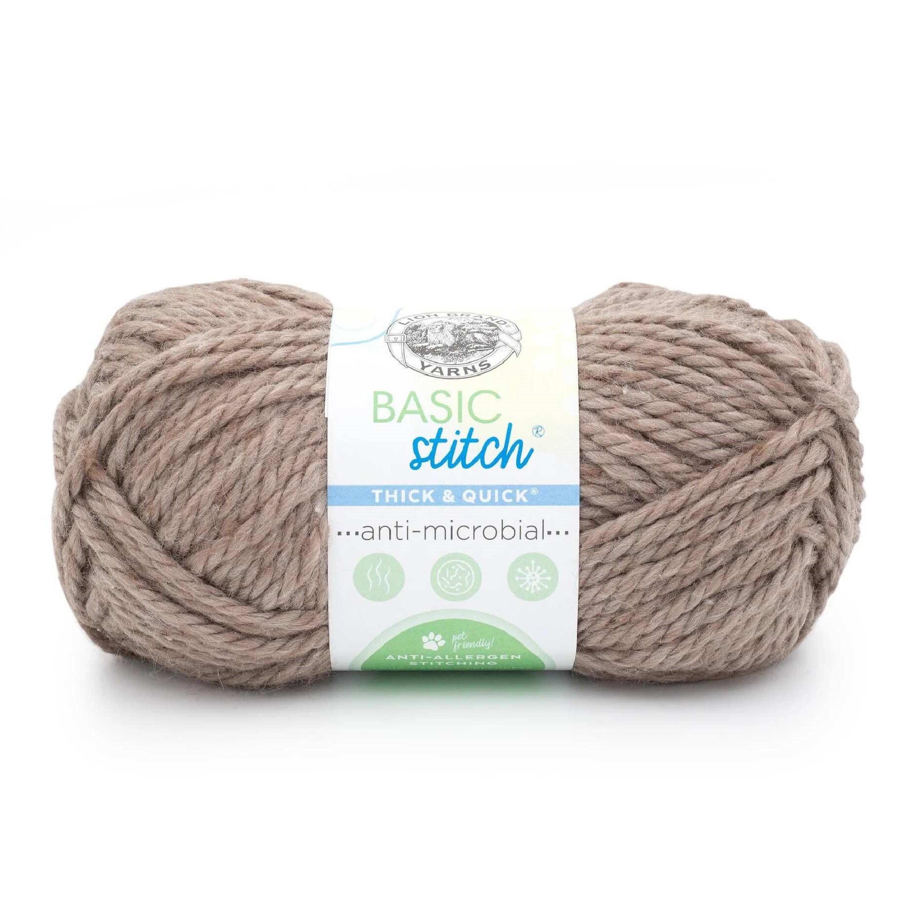 Lion Brand Basic Stitch Anti Microbial Thick & Quick - view 2