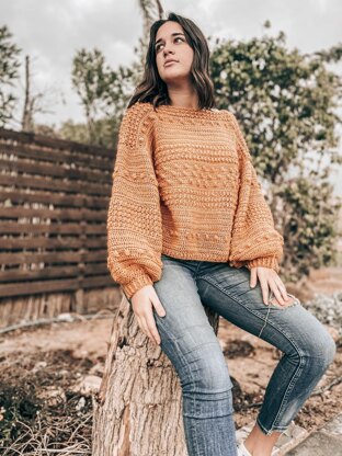 Jasmine Coral sweater