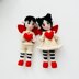 Crochet doll, amigurumi doll, Love Fairies