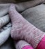 Annette's Toe Up Vanilla Socks