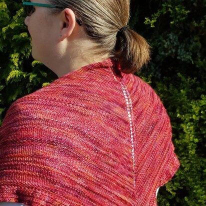 Goodnight Sweetheart Shawl - knitting pattern