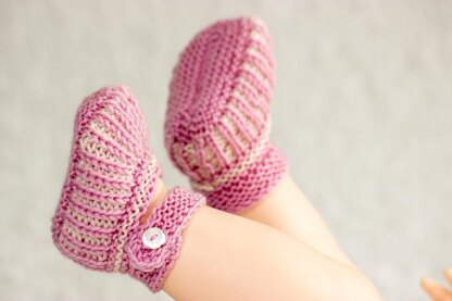 Sweet Ballerina Flats Baby Booties