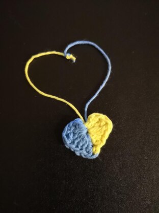 Little heart of support for UA
