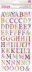 American Crafts Paige Evans Truly Grateful Thickers Stickers 5.5"X11" 151/Pk - Happy Thoughts Alpha/Foam