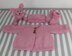 New Baby Matinee Coat & Bunny Set
