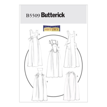 Butterick Schürzen B5509 - Schnittmuster