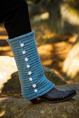 Cascade Leg Warmers in Imperial Yarn Columbia - P124 - Downloadable PDF