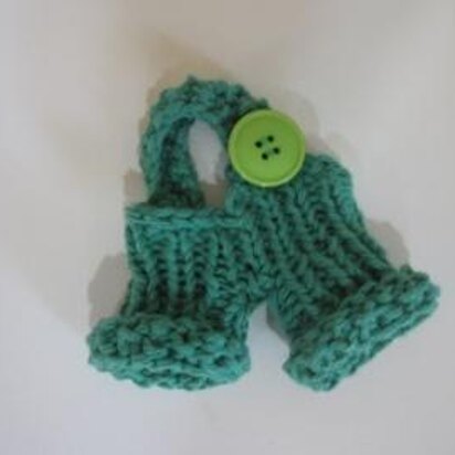 Mini Knitkinz Green Pants