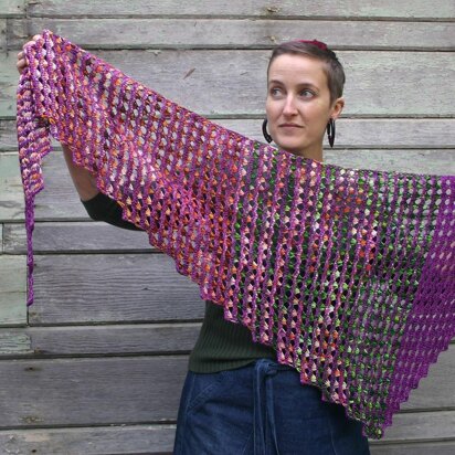 Wind and Sea Shawl