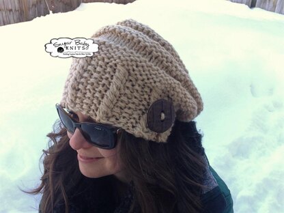 Cabled Behive Hat